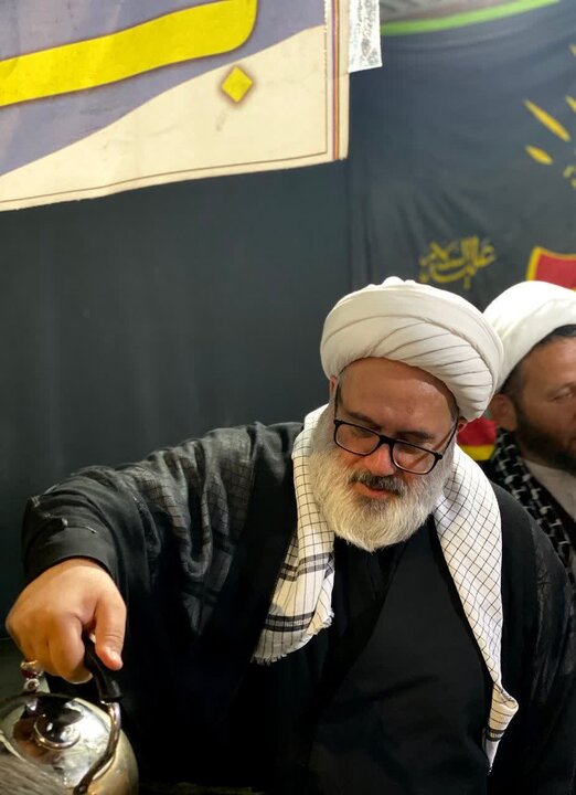 تصاویر/ بازدید مدیر حوزه علمیه آذربایجان غربی از موکب مدرسه علمیه میاندوآب