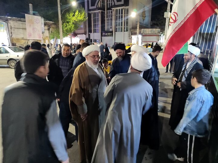 تصاویر/ بازدید مدیر حوزه علمیه آذربایجان غربی از موکب مدرسه علمیه میاندوآب