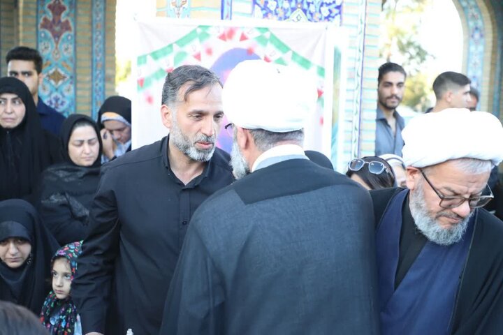 تصاویر / ادای احترام به مقام شامخ شهدای والامقام محمد قدرتی، امیر حداد و مهدی علی‌میرزایی در دامغان