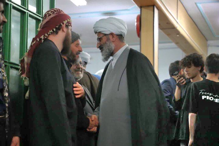 تصاویر/ حضور نماینده ولی‌فقیه در استان سمنان در مراسم چهلم شهید والامقام حجت‌الاسلام  «محمد قدرتی»