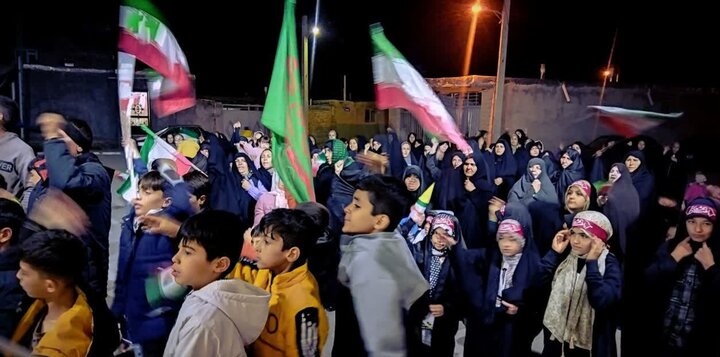 تصاویر/حماسه‌ای در قلب خسروبیگ شهرستان کمیجان