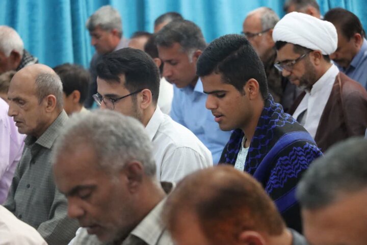 تصاویر/ اقامه نمازجمعه شهر قلعه گنج
