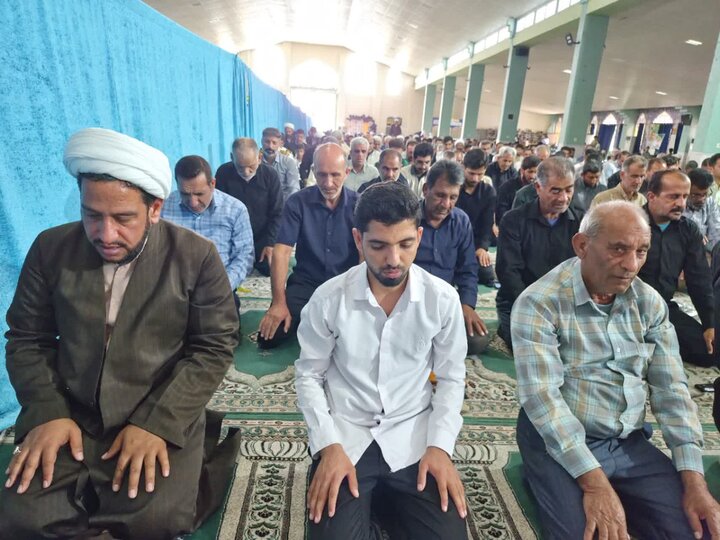 تصاویر/ اقامه نمازجمعه شهر عنبرآباد