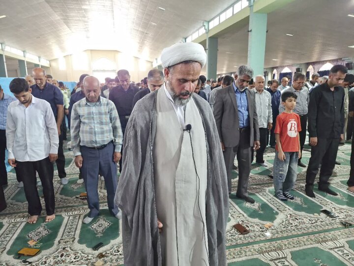 تصاویر/ اقامه نمازجمعه شهر عنبرآباد