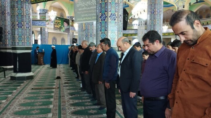 تصاویر/ اقامه نمازجمعه شهر کوهبنان