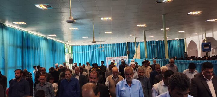 تصاویر/ اقامه نمازجمعه شهر یزدان آباد