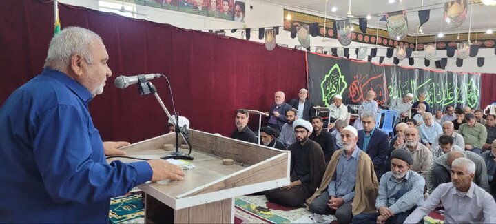 نمازجمعه امروز شهر سعدآباد به روایت تصاویر