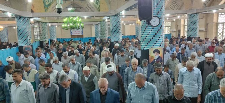 تصاویر/ اقامه نمازجمعه شهر انار