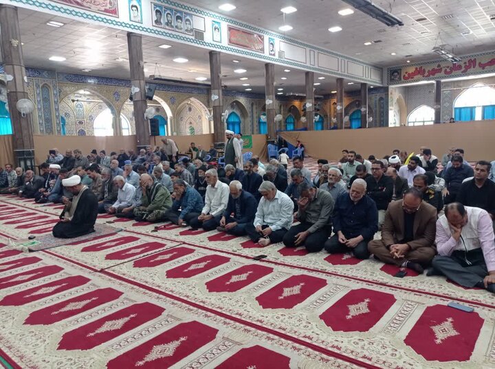 تصاویر/ اقامه نمازجمعه شهر باغین