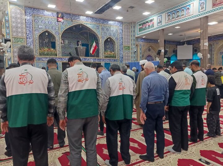 تصاویر/ اقامه نمازجمعه شهر باغین
