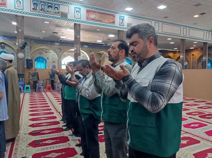 تصاویر/ اقامه نمازجمعه شهر باغین