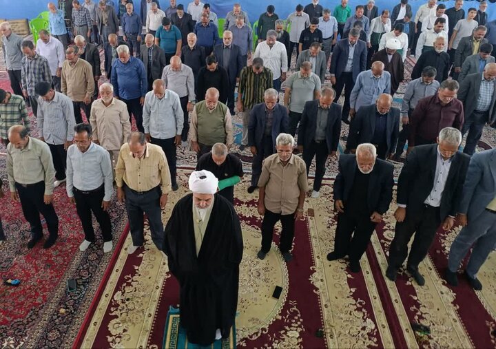 تصاویر/ اقامه نمازجمعه شهر صفائیه