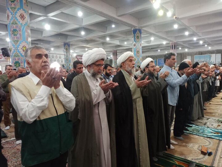 تصاویر/ نماز عبادی سیاسی جمعه کاشان
