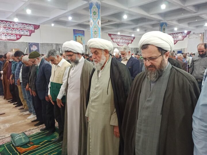 تصاویر/ نماز عبادی سیاسی جمعه کاشان