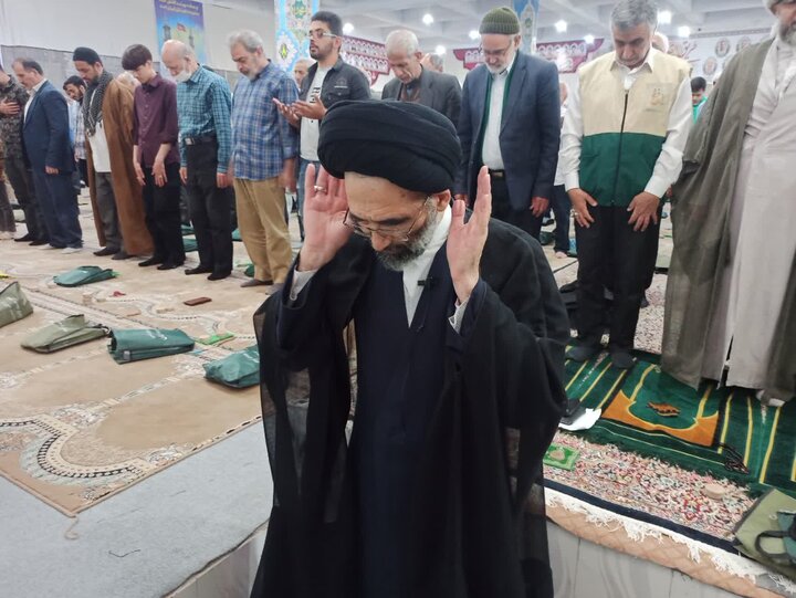 تصاویر/ نماز عبادی سیاسی جمعه کاشان