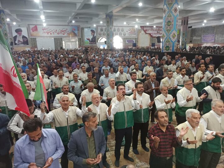 تصاویر/ نماز عبادی سیاسی جمعه کاشان