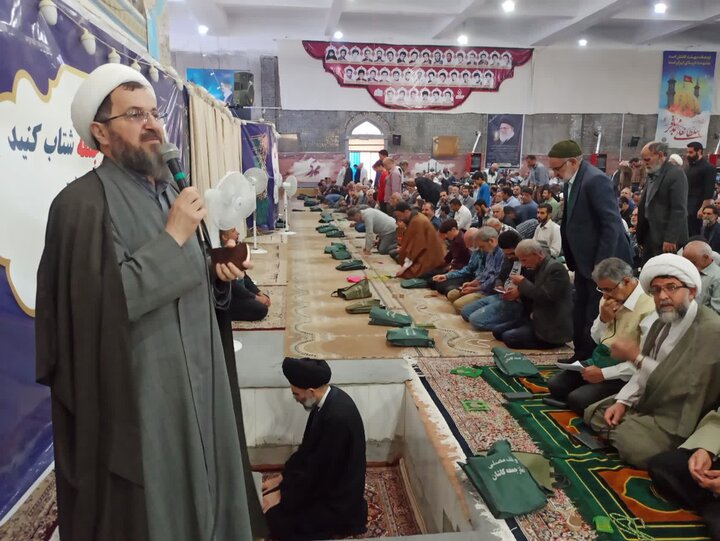 تصاویر/ نماز عبادی سیاسی جمعه کاشان
