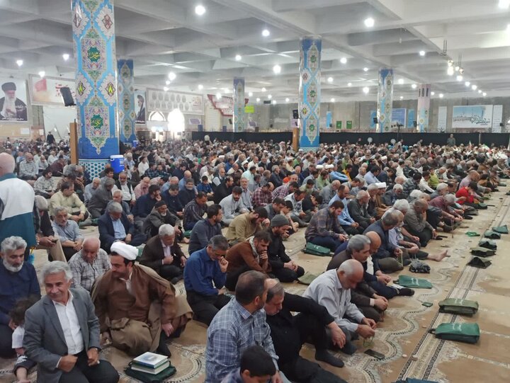 تصاویر/ نماز عبادی سیاسی جمعه کاشان