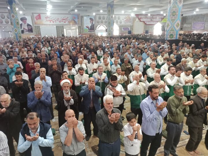 تصاویر/ نماز عبادی سیاسی جمعه کاشان