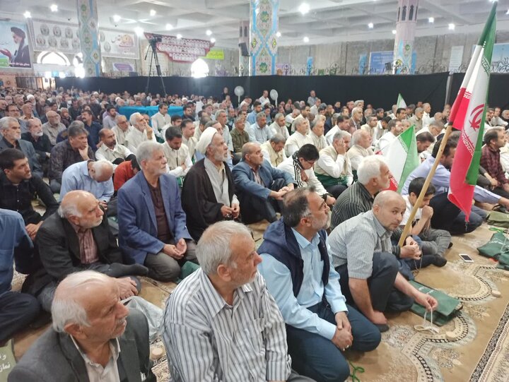 تصاویر/ نماز عبادی سیاسی جمعه کاشان
