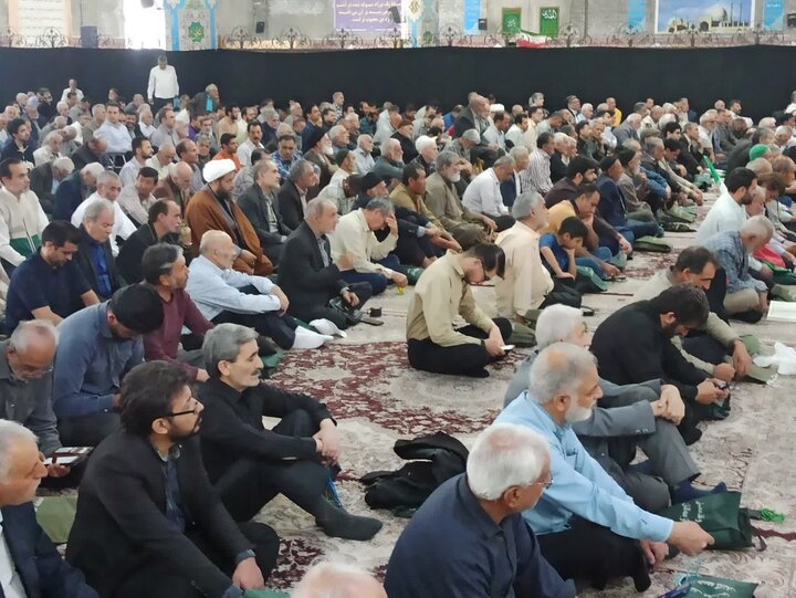 تصاویر/ نماز عبادی سیاسی جمعه کاشان