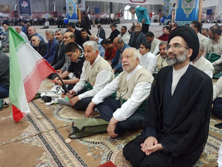 تصاویر/ نماز عبادی سیاسی جمعه کاشان