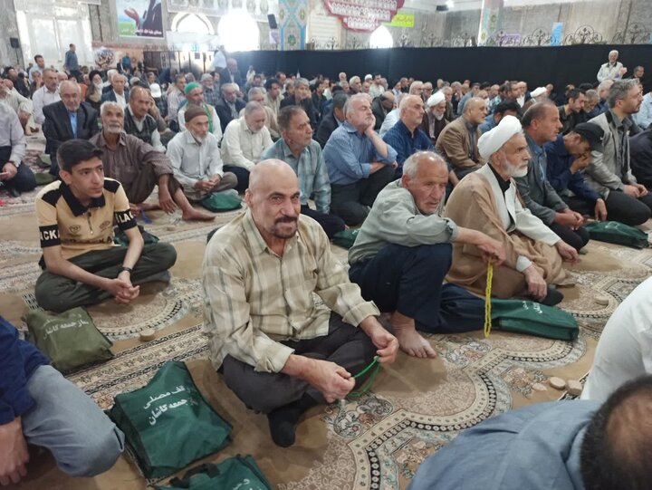 تصاویر/ نماز عبادی سیاسی جمعه کاشان