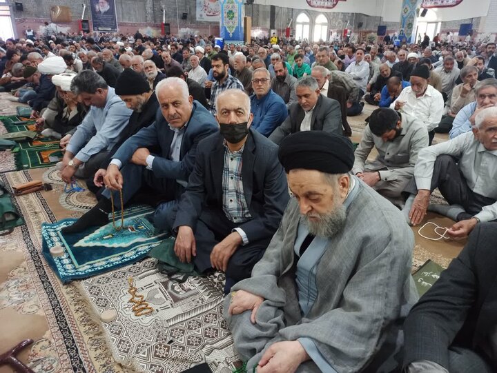 تصاویر/ نماز عبادی سیاسی جمعه کاشان