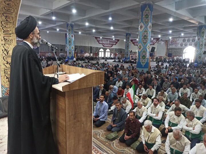 تصاویر/ نماز عبادی سیاسی جمعه کاشان