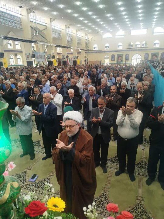 تصاویر/ اقامه نمازجمعه شهربابک