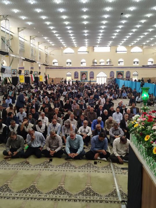 تصاویر/ اقامه نمازجمعه شهربابک