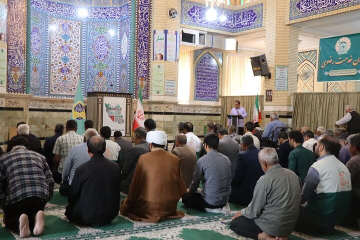 تصاویر/ اقامه نمازجمعه شهر زیدآباد