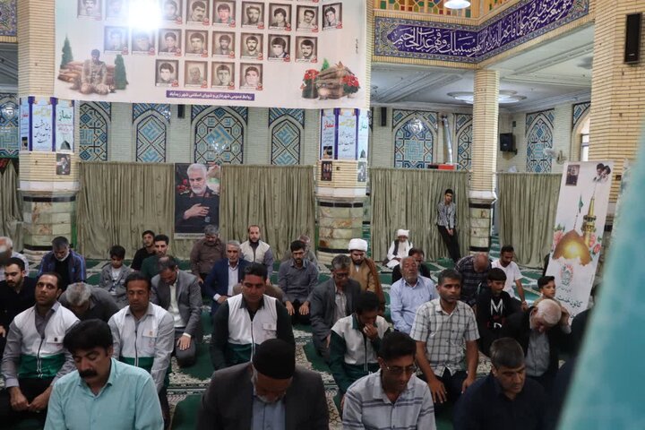 تصاویر/ اقامه نمازجمعه شهر زیدآباد