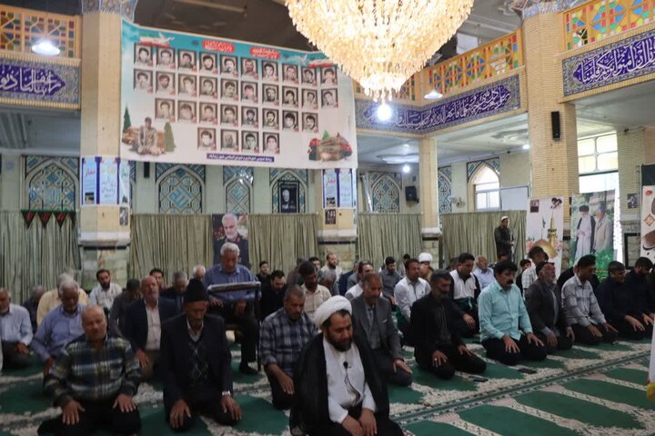 تصاویر/ اقامه نمازجمعه شهر زیدآباد
