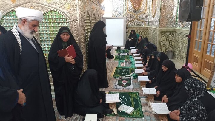 تصاویر/ نماز عبادی سیاسی جمعه بخش کویرات