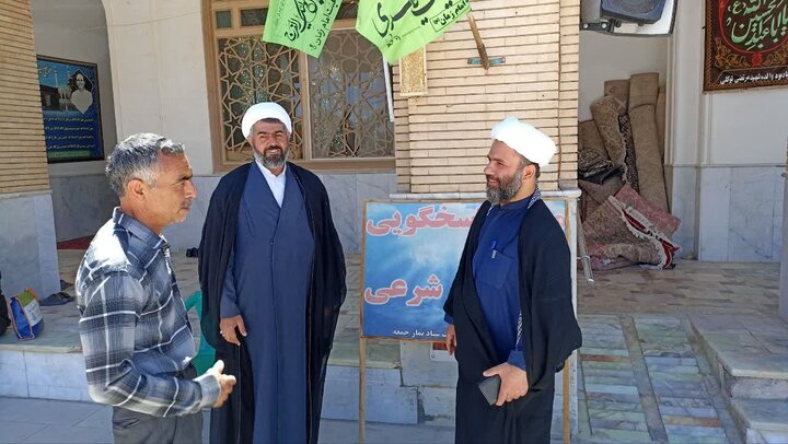 تصاویر/ نماز عبادی سیاسی جمعه بخش کویرات