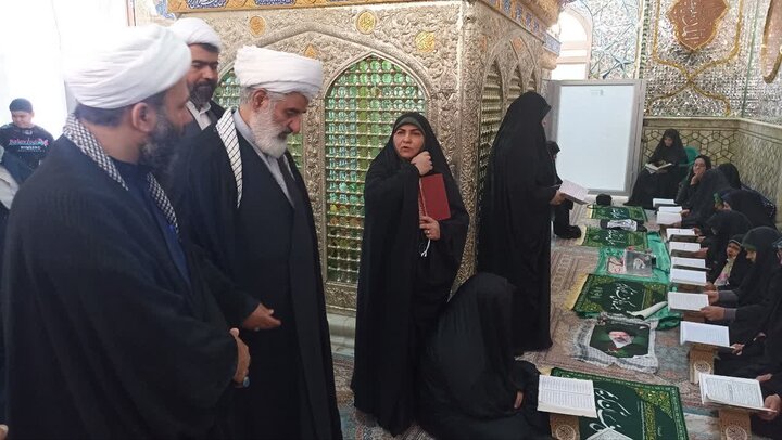 تصاویر/ نماز عبادی سیاسی جمعه بخش کویرات
