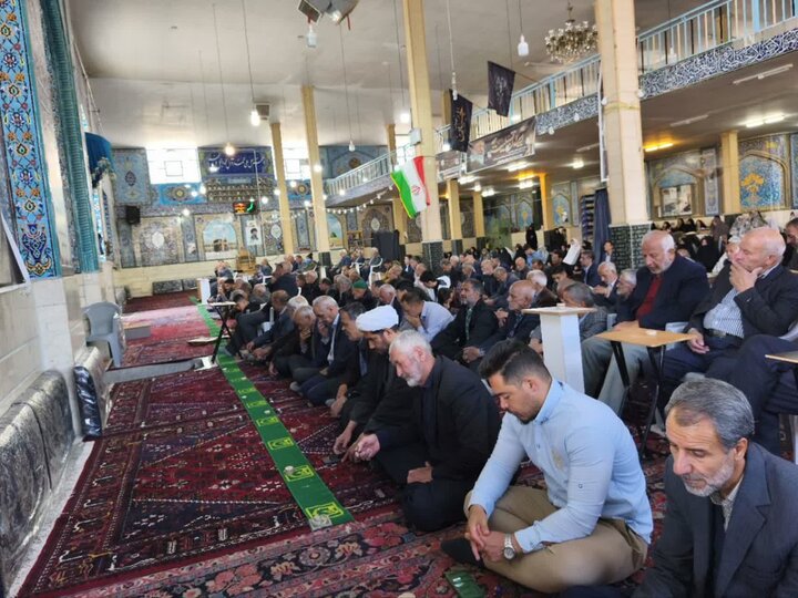 تصاویر/ نماز عبادی سیاسی جمعه جوشقان قالی