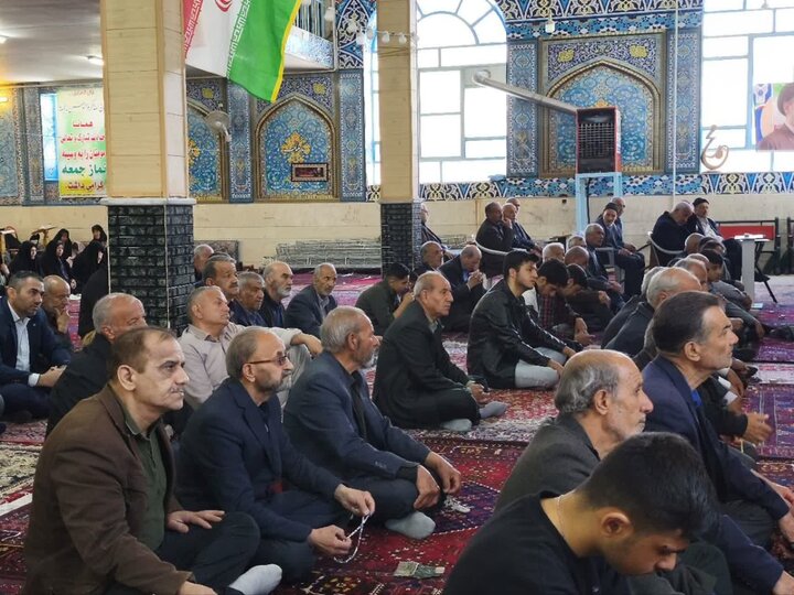 تصاویر/ نماز عبادی سیاسی جمعه جوشقان قالی