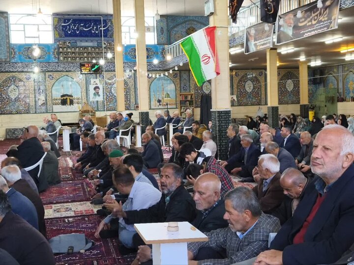 تصاویر/ نماز عبادی سیاسی جمعه جوشقان قالی