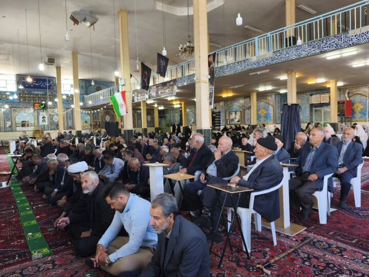 تصاویر/ نماز عبادی سیاسی جمعه جوشقان قالی