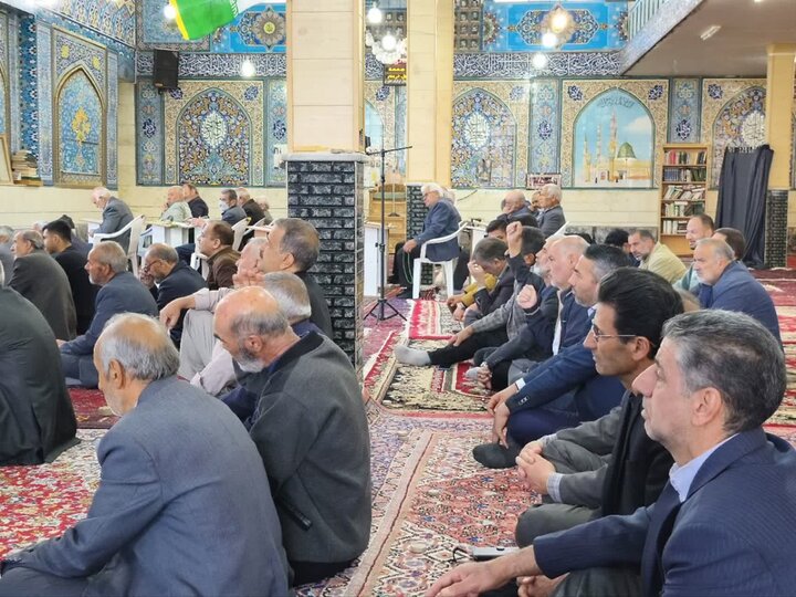 تصاویر/ نماز عبادی سیاسی جمعه جوشقان قالی