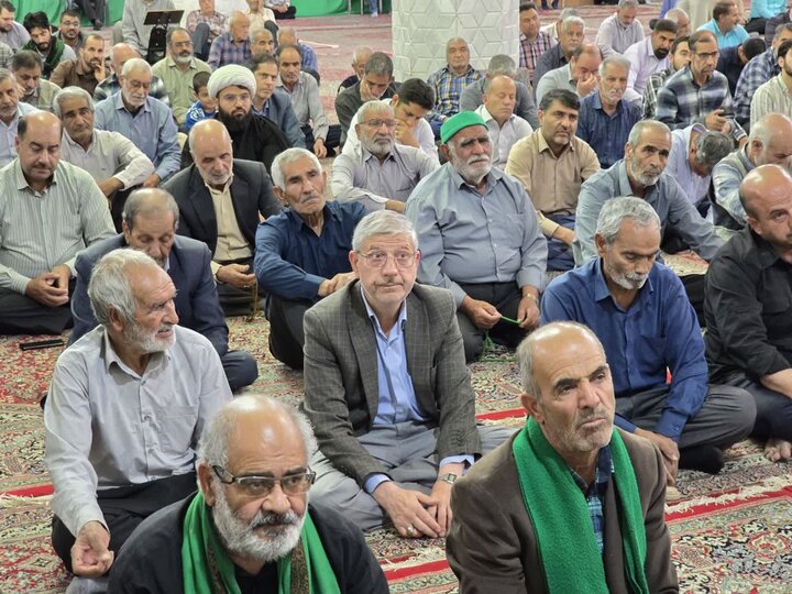 تصاویر/ نماز جمعه امروز شهرستان بهاباد