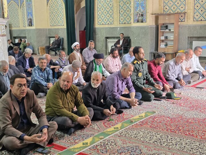 تصاویر/ نماز جمعه امروز شهرستان بهاباد