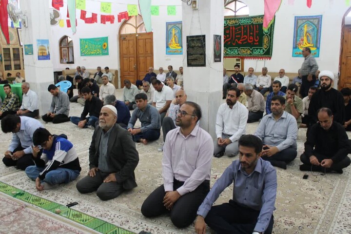 نماز جمعه بندرریگ به روایت تصویر
