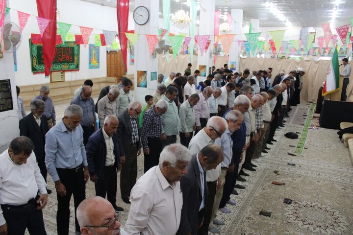 نماز جمعه بندرریگ به روایت تصویر