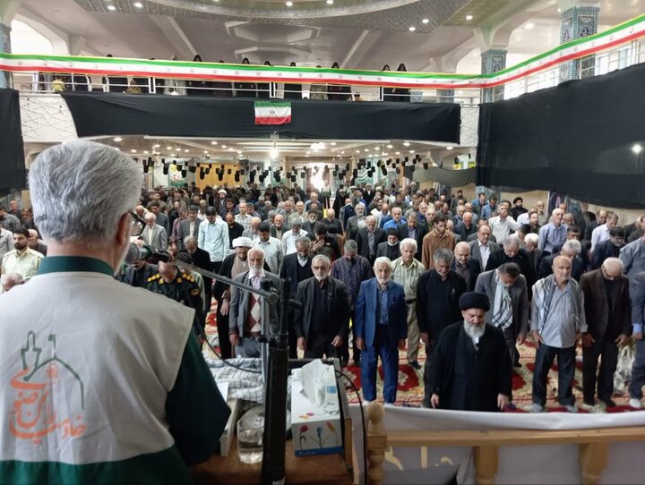تصاویر/ اقامه نماز جمعه جویبار