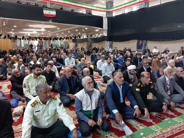 تصاویر/ اقامه نماز جمعه جویبار