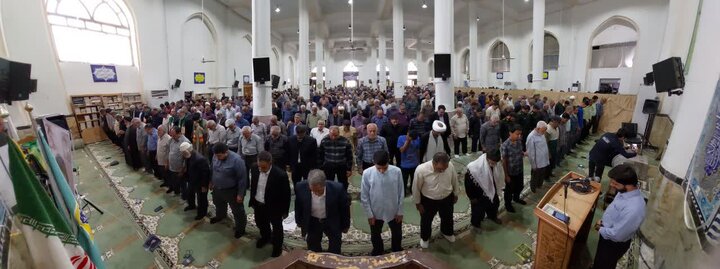 تصاویر/ نماز عبادی سیاسی جمعه شهرستان بافق