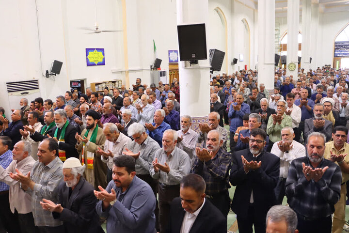 تصاویر/ نماز عبادی سیاسی جمعه شهرستان بافق